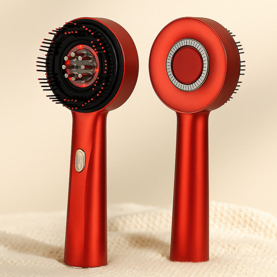 Red Light Massaging Brush for Hair Regrowth